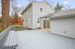 Not only does the deck and trees add vibrant color and set the tone for the curated landscape around the house, deck and backyard, it also offers ample privacy as you spend your evenings under the sky. Newly Refreshed