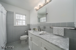 First floor updated hall bath