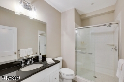 Full Bathroom with a vanity and a shower