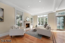 With a gas fireplace