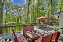 When you are sitting on the deck all you can hear are the birds chirping.
