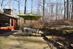 Perfect for enjoying all of the beautiful wooded vistas.  Truly a serene, secluded retreat!