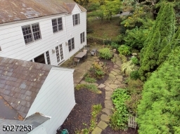 Mature trees offer privacy.