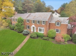 Stately brick colonial in the heart of Summit.