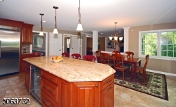 :Lighting. Top of the line Thermador Appliances. Sub Zero Refrigerator.