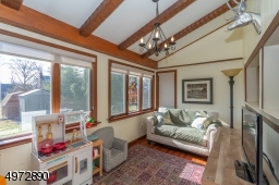 Lots of sunlight and right off the kitchen