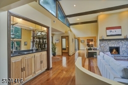 Great entertaining opportunity with the wet bar in the great room.