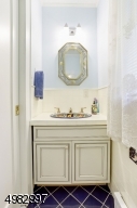 first floor powder room
