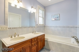 view with soaking tub