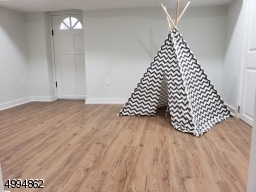 Finished basement includes two rec rooms, storage closets and Bilco walkout to patio