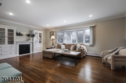 Recessed lighting and tons of natural light
