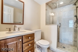 Updated with seamless glass shower