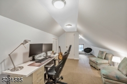 Private attic space.