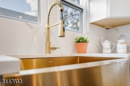 Stunning gold farmhouse sink!