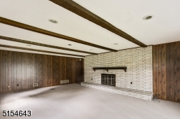 Fireplace is a focal point