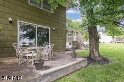 Concrete patio for outdoor gatherings