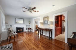 Fireplace, BI Cabinets, Wood Floors