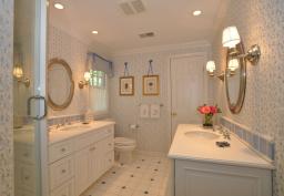 Full Hall Bath newly renovated with quality materials and fixtures