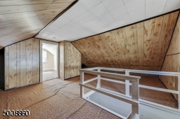 Walk up attic has tons of additional space.
