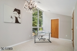 Contemporary Gem in Millburn with a 28 ft glass and steel addition and the South Mountain Reservation in your backyard!