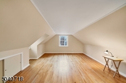This bedroom is on the second floor.