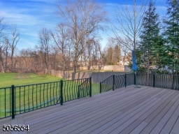 Private deck and spacious backyard