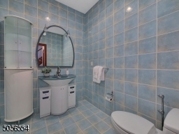 First floor powder room