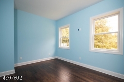 A spacious bedroom on the first floor.  There's a convenient full bathroom.