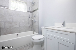 This bathroom is located in the nanny/in-law suite.