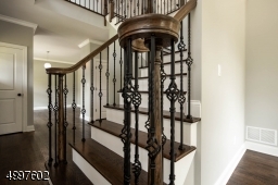 Gleaming hardwood floors throughout the home.