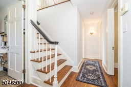Second floor has 3 spacious bedrooms and long landing with steps going to the third floor office and bedroom