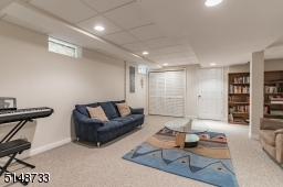Lower Level Recreation Room area