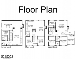 Layout of home & floor plans