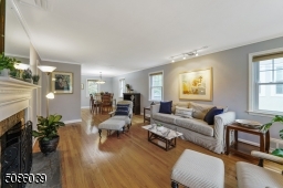 Wood Burning Fireplace in the spacious Living Room/Dining Area.
