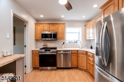 Lots of storage and stainless steel appliances!