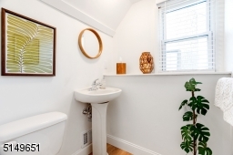 Gorgeous powder room on lower level
