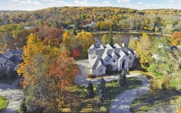 Masterpiece all brick construction, high ceilings all levels, 10 ft-12ft