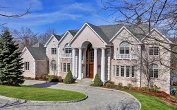 Pavered Driveway, Impressive secondary entrance, two and two split 4 car garages