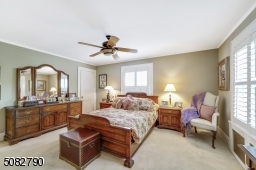 with a view of one of the two closets