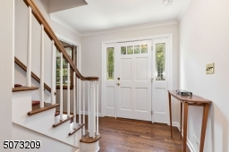beautiful wood floors on main level