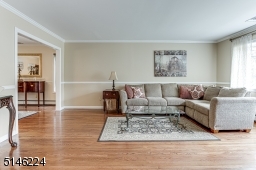 Gleaming Hardwood floors