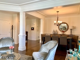 flow or, no flow?  The dining and living rooms are easily convertible to a private room