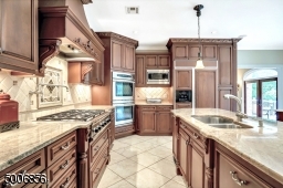 Professional grade appliances. This was a builders own home with great detailing. (don't forget the pot filler).