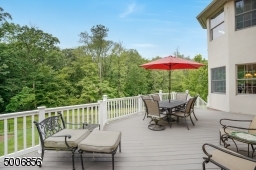 Overlooking your wooded private back yard.