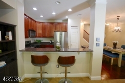 Enjoy casual dining, snacks or crafts at the breakfast bar.