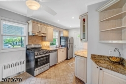 Stainless steel appliances Granite Counters