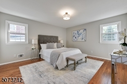 Wood flooring.