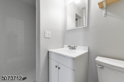 Ground level, serves fourth bedroom.