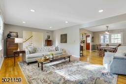 A wonderful flow and the warmth of natural light add to the charm of this home.