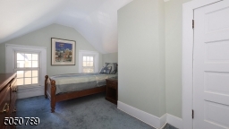 Third floor bedroom with generous size closet